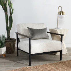 Caelynn Lumbar Pillow - Grey -VibeDecor Store webimage 620098204 ROOM 2