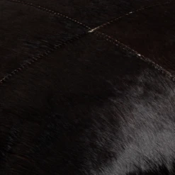 Carson Hair On Hide Pillow 20" - Black -VibeDecor Store webimage 620100506 DTL