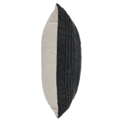 Kyrie Pillow 22" - Black -VibeDecor Store webimage 620391583 side 1