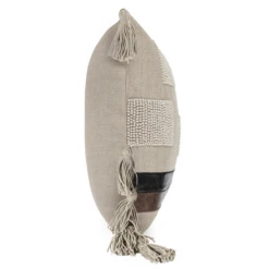 Zayn Pillow 22" - Natural -VibeDecor Store webimage 620391590 side
