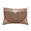 Cormack Lumbar Pillow - Taupe/Gold -VibeDecor Store webimage 620391597