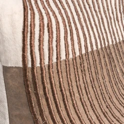 Cormack Lumbar Pillow - Taupe/Gold -VibeDecor Store webimage 620391597 detail 1