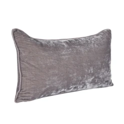 Shelby Lumbar Pillow - Grey -VibeDecor Store webimage 620391604 corner
