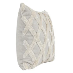 Barton Pillow 22" - Natural -VibeDecor Store webimage 620444873 3 jpg