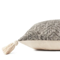 Felicity Lumbar Pillow - Charcoal -VibeDecor Store webimage 620551363 DTL1