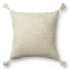 Felicity Pillow 22" - Ivory -VibeDecor Store webimage 620551368 SIL