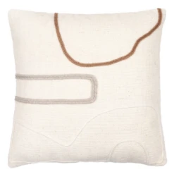 Cecile Pillow 20" -VibeDecor Store webimage 620721119 SIL 1