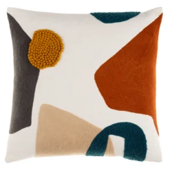 Fleming Pillow 18" -VibeDecor Store webimage 620721120 SIL 1