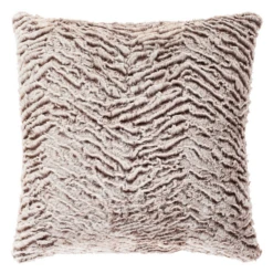 Faye Pillow 20" - Grey/Brown -VibeDecor Store webimage 620721124 SIL 1