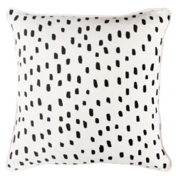 Addison Pillow 18" - Ivory/Black -VibeDecor Store webimage 620721126 SIL