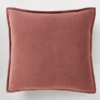 Velvet Pillow 20" - Brick Red -VibeDecor Store webimage 620721133