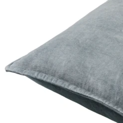 Velvet Pillow 20" - Charcoal -VibeDecor Store webimage 620721134 DTL2