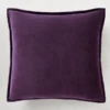 Velvet Pillow 20" - Plum -VibeDecor Store webimage 620721136 1