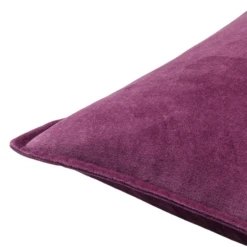 Velvet Pillow 20" - Plum -VibeDecor Store webimage 620721136 DTL2 1