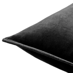 Velvet Pillow 20" - Black -VibeDecor Store webimage 620721137 DTL2