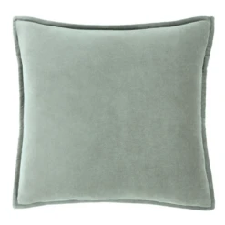 Velvet Pillow 20" - Sage -VibeDecor Store webimage 620721141 SIL 1