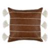 Zeek Pillow 18" - Chocolate -VibeDecor Store webimage 620848592 SIL