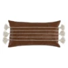 Zeek Lumbar Pillow - Chocolate -VibeDecor Store webimage 620848593 SIL 1