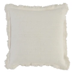Laci Pillow 22" - Ivory -VibeDecor Store webimage 620848606 ALT 1