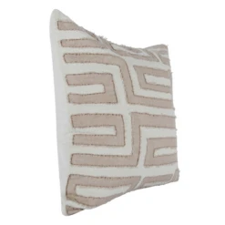 Zane Pillow 22" - Natural/Ivory -VibeDecor Store webimage 620848612 ALT3