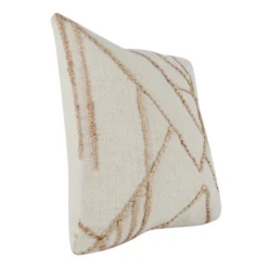 Juni Pillow 22" - Ivory/Natural 8 Juni Pillow 22" - Ivory/Natural -VibeDecor Store webimage 620848614 ALT3
