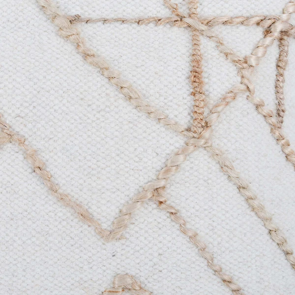 Juni Pillow 22" - Ivory/Natural 6 Juni Pillow 22" - Ivory/Natural - Image 4