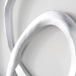 Infinity 2 Wall Decor - Silver -VibeDecor Store webimage 962532856 1 jpg