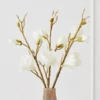 Faux Magnolia Stem - Set Of 3 -VibeDecor Store webimage 999201266