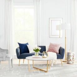 Patrice Floor Lamp -VibeDecor Store webimage Perfectly Polished Living Room 01 square